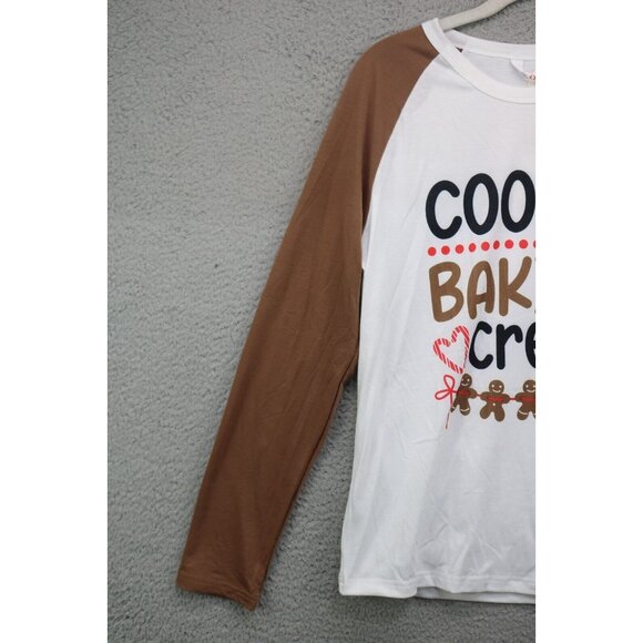 Pat Pat Long Sleeve Pajama Set-Size Small-"Cookie Baking Crew"-New with Tags - Picture 12 of 16